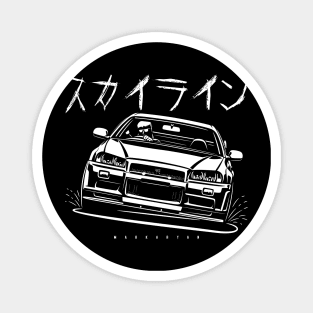 Skyline R34 GTR Magnet